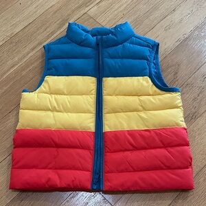 Janie and Jack Multicolor Striped Kids Vest